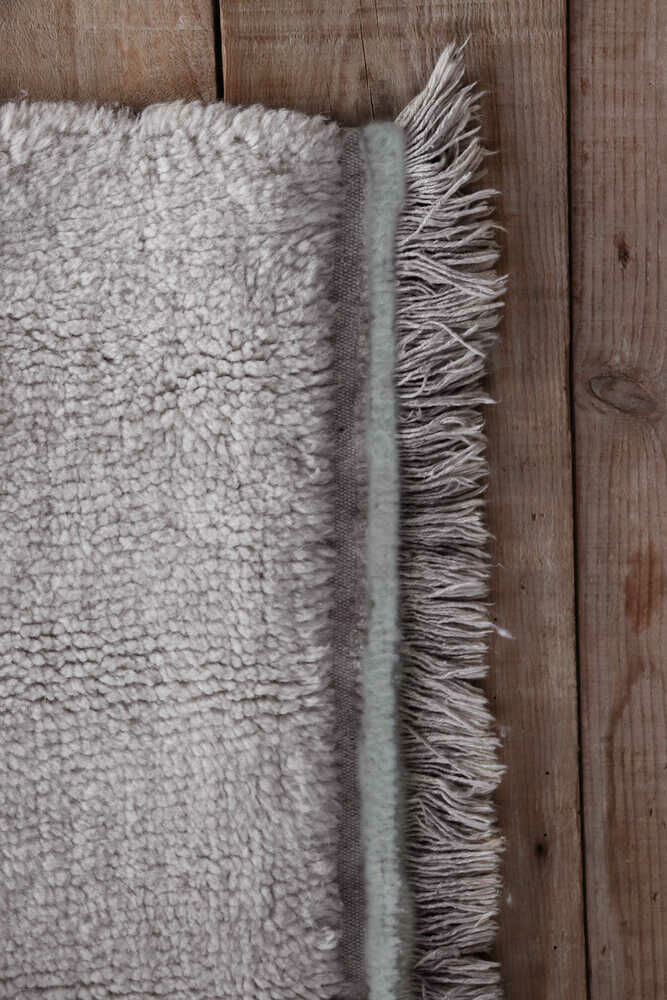 Alfombra Woolable Steppe - Sheep Gray Runner