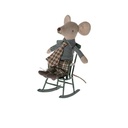 Maileg Rocking Chair Mouse - Dark Green