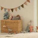 Safari Friends Hippo With Skirt - Small Soft Rose