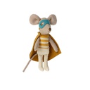 Maileg Super Hero in Matchbox - Mouse Little Brother