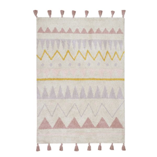 Lorena Canals Washable Rug Azteca Natural Vintage Nude L