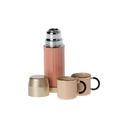 Maileg Thermos and Cups - Soft Coral