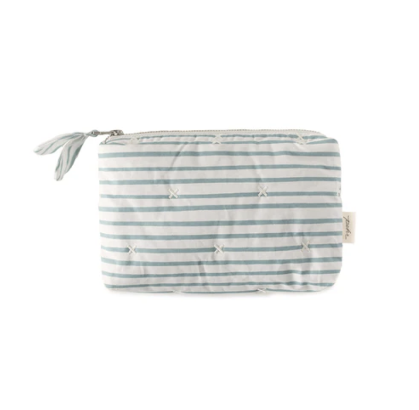 Pehr Neceser On the Go Stripes Mini - Olive
