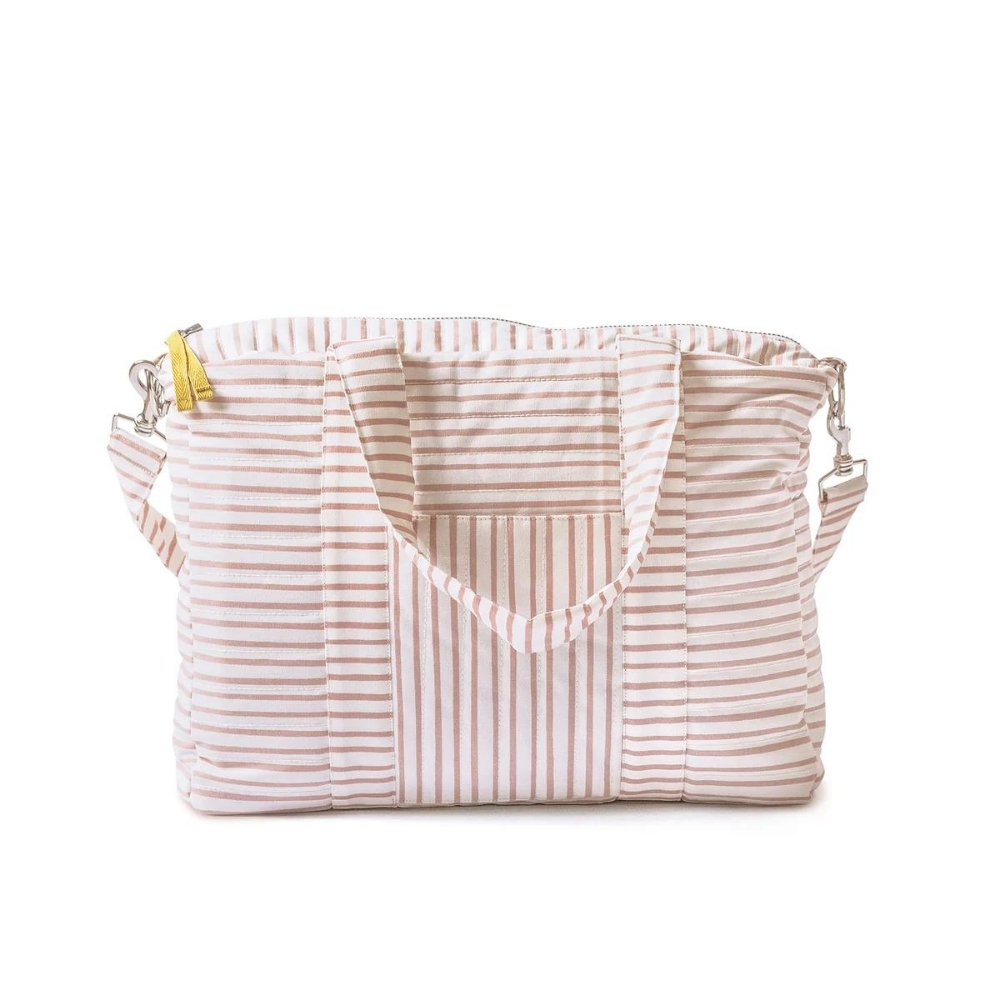 Pehr Diaper Bag Pañalera - Stripes Away Petal