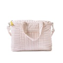 Pehr Diaper Bag Pañalera - Stripes Away Petal