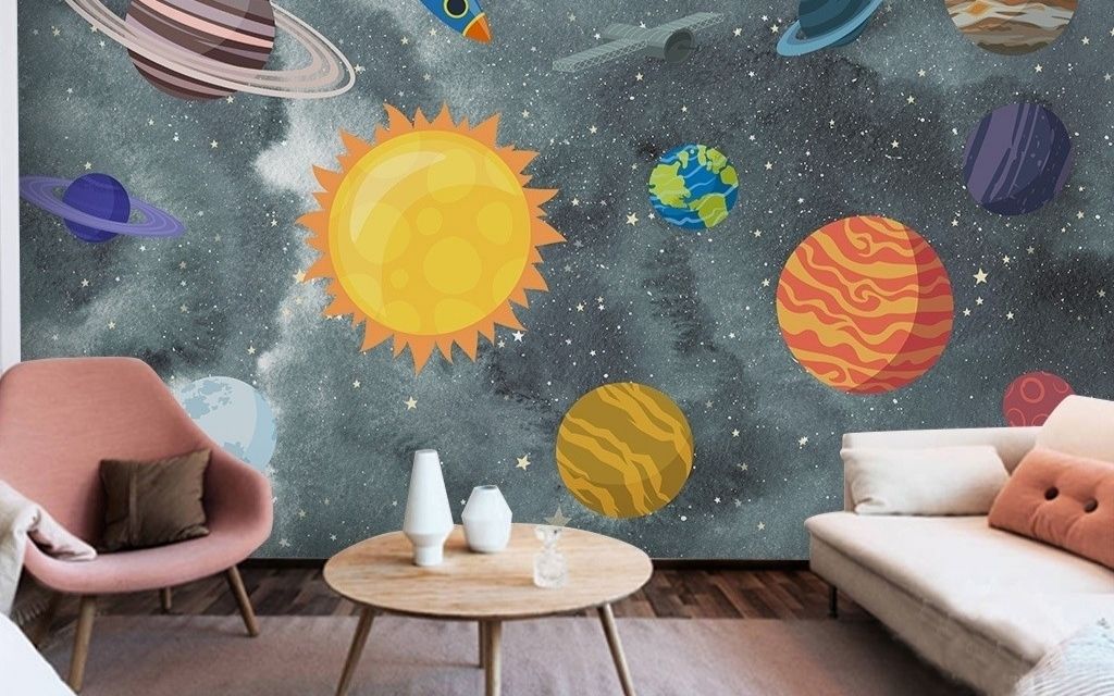 Papel Tapiz  - Espacio Planetas (M2)