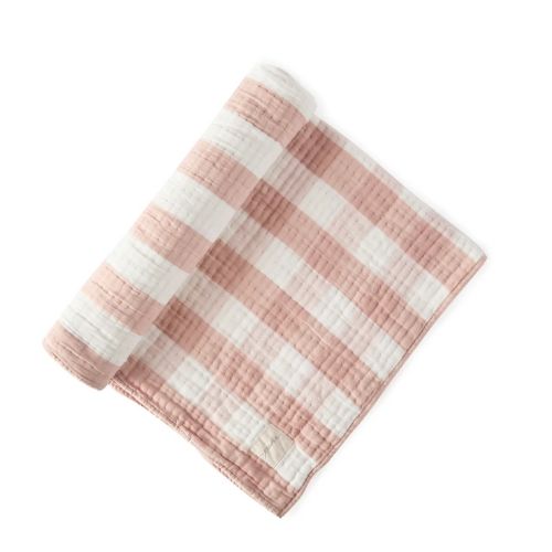 Pehr Sidekick Blanket - Rose Pink