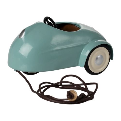 Maileg Car Mouse - Light Blue