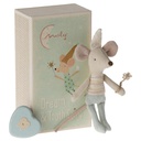 Maileg Tooth Fairy Mouse - Little Brother in Matchbox