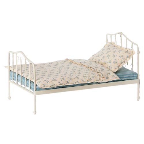 Maileg Miniature Bed Mini - Blue