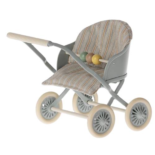 Maileg Stroller Baby - Blue