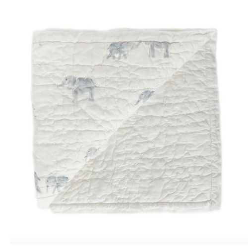 Pehr Cobija Baby Blanket - Follow Me Elephant