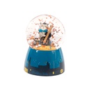 Musical Snow Globe - Les Moustaches