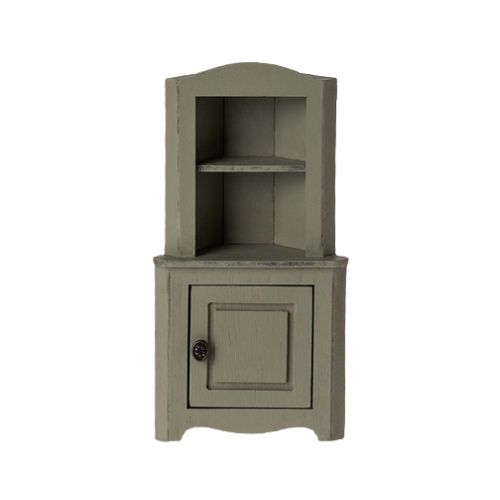 Maileg Corner Cabinet Mouse - Light Green