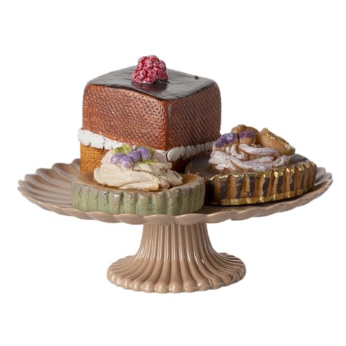 Maileg Cakes and Cakestand - Mini