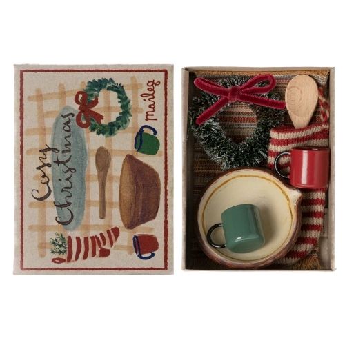 Maileg Cosy Christmas Set - Mouse