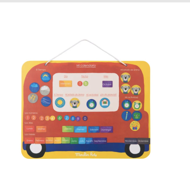 Calendario Magnético - Les Popipop (ES)