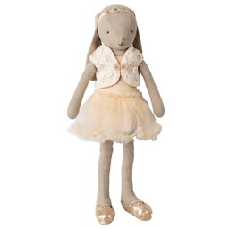 [P-189] Maileg Bunny Size 3 - Classic Ballet Suit &amp; Skirt - Cream