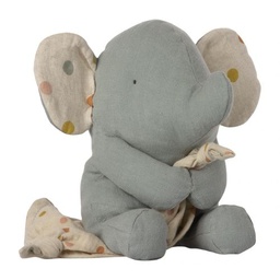 [P-664] Maileg Lullaby Friends Elephant - Gray