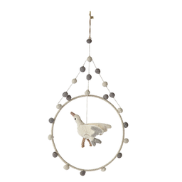 [P-364] Pehr Mini Hoop Mobile - Stork Surprise