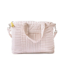 [P-959] Pehr Diaper Bag Pañalera - Stripes Away Petal