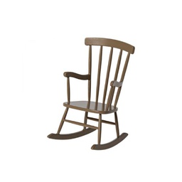 [P-456] Maileg Rocking Chair Mouse - Light Brown