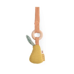 [MR-678007] Wooden Pear Ring Rattle - Trois Petits Lapins