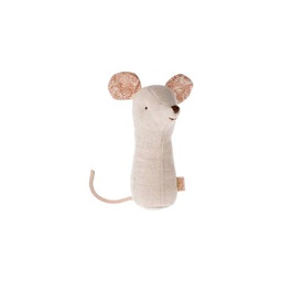 [P-597] Maileg  Lullaby Friends Mouse Rattle - Nature