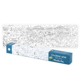 [MR-712608] Explorer Giant Colouring Poster - Le Jardin du Moulin