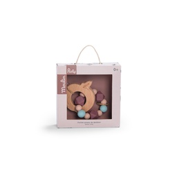 [MR-715374] Apple Teething Ring Rattle - Après la Pluie
